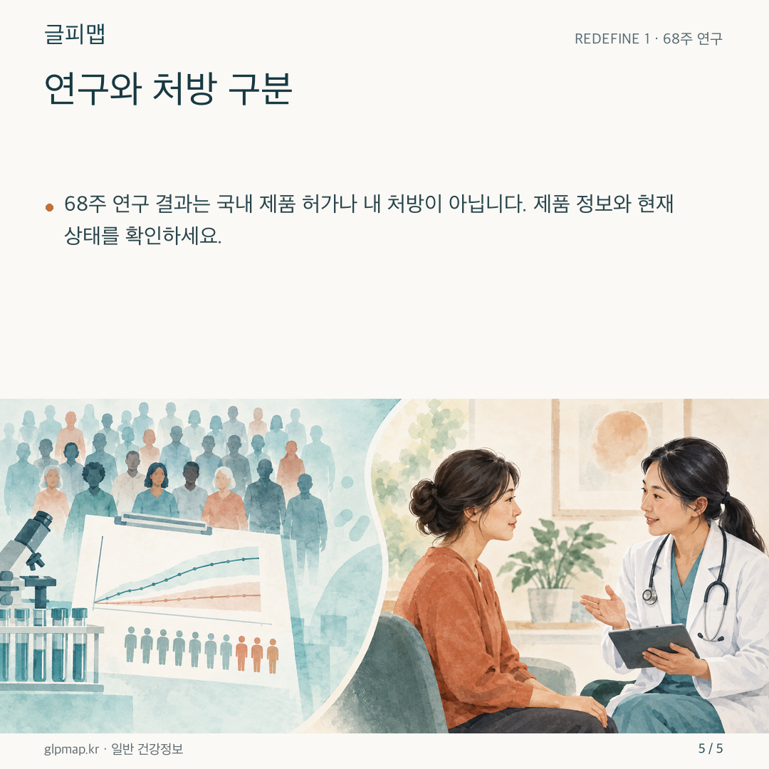 임상 연구 보고서와 개인 진료 기록을 나누어 놓은 그림