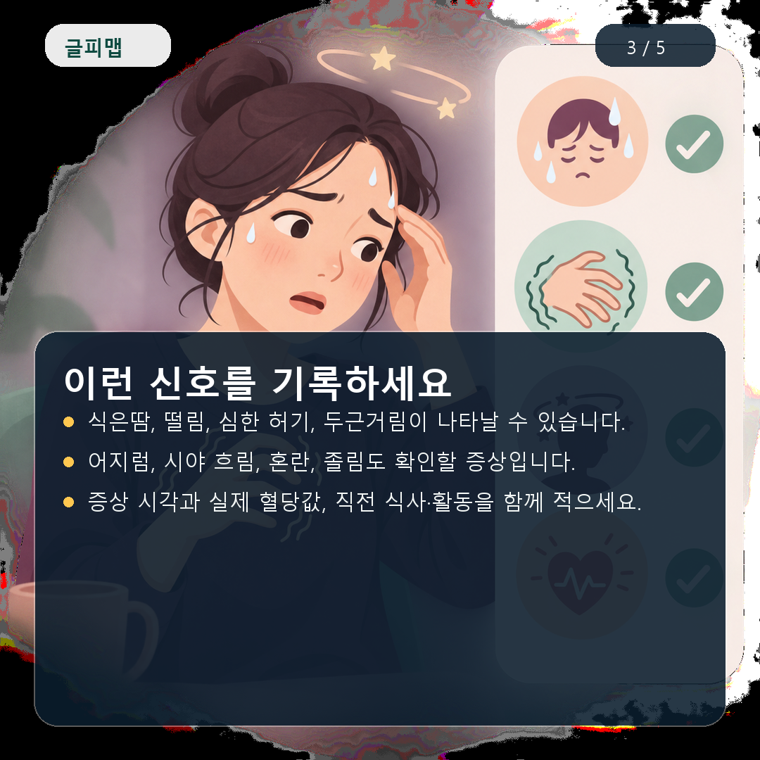 이런 신호를 기록하세요