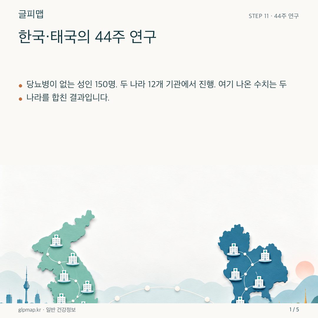 한국과 태국의 연구 기관을 추상적으로 나타낸 그림